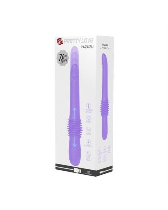 Вібратор - Pretty Love Pazuzu Up&Down purple 70cm