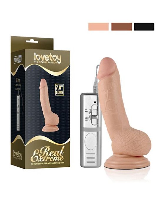Вібратор - Real Extreme Vibrating Dildo 7