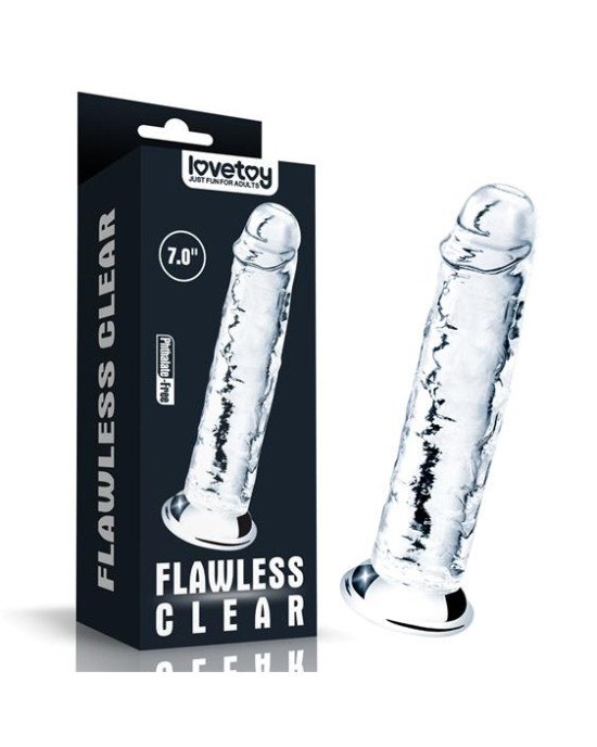 Фалоімітатор - Flawless Clear Dildo 7 Фалоімітатор - Flawless Clear Dildo 7