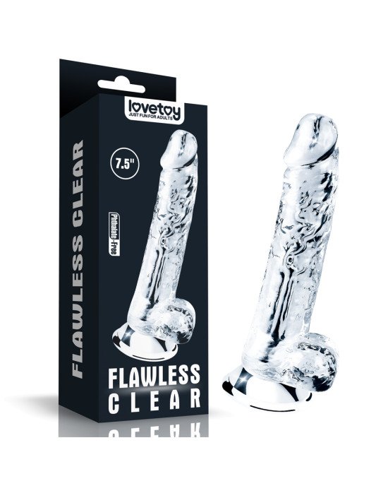 Фалоімітатор - Flawless Clear Dildo 7.5 Фалоімітатор - Flawless Clear Dildo 7.5