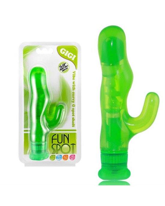Вібратор - Fun Spot Gigi Green Вібратор - Fun Spot Gigi Green