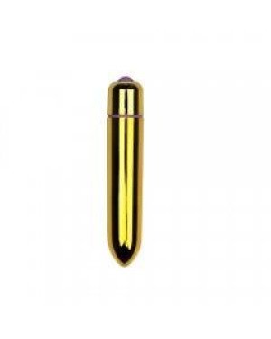 Вібропуля - X-Basic Bullet Long 10 Speeds Gold Вібропуля - X-Basic Bullet Long 10 Speeds Gold