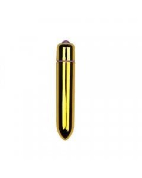Вібропуля - X-Basic Bullet Long 10 Speeds Gold Вібропуля - X-Basic Bullet Long 10 Speeds Gold