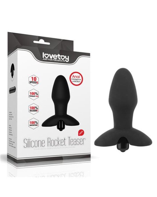 Анальна пробка - Anal Indulgence Collection Silicone Rocket Teaser Анальна пробка - Anal Indulgence Collection Silicone Rocket Teaser