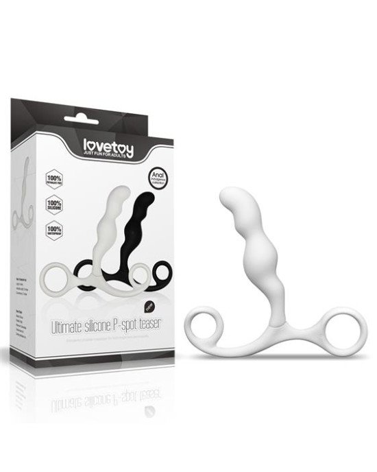 Масажер простати - Anal Indulgence Collection Ultimate Silicone P-Spot Teaser White Масажер простати - Anal Indulgence Collection Ultimate Silicone P-Spot Teaser White