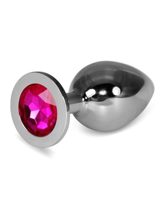 Анальна пробка - Heavy Metal Anal Plug Rosebud Classic L Fuchsia Анальна пробка - Heavy Metal Anal Plug Rosebud Classic L Fuchsia