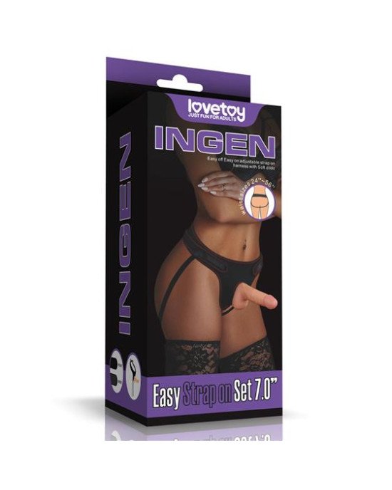 Страпон - Ingen Easy Strap-On Set 7 Страпон - Ingen Easy Strap-On Set 7