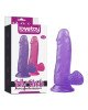 Фалоімітатор з мошонкою - Jelly Studs Crystal Dildo Small 6 Фалоімітатор з мошонкою - Jelly Studs Crystal Dildo Small 6