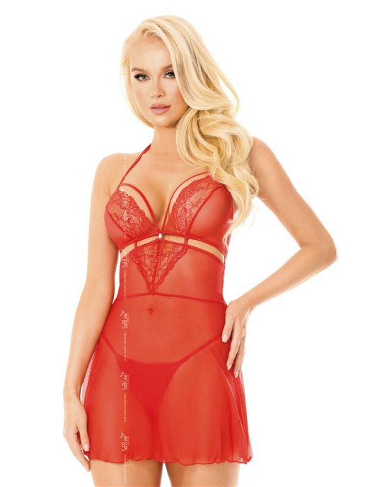 Пеньюар - Melania, red S/M Пеньюар - Melania, red S/M