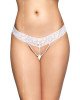 Жіночі стрінги - G-String 2491, white S/M Жіночі стрінги - G-String 2491, white S/M