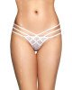 Жіночі стрінги - G-String 2492, white S/M Жіночі стрінги - G-String 2492, white S/M