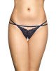 Жіночі стрінги - G-String 2496, blue S/M Жіночі стрінги - G-String 2496, blue S/M