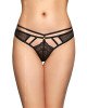 Жіночі стрінги - G-String 2490, black M/L Жіночі стрінги - G-String 2490, black M/L