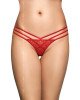 Жіночі стрінги - G-String 2492, red M/L Жіночі стрінги - G-String 2492, red M/L
