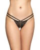 Жіночі стрінги - G-String 2495, black M/L Жіночі стрінги - G-String 2495, black M/L