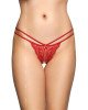 Жіночі стрінги - G-String 2495, red M/L Жіночі стрінги - G-String 2495, red M/L