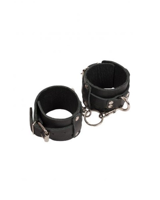 Наручники Leather Dominant Hand Cuffs, Black