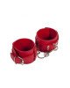 Наручники Leather Dominant Hand Cuffs, Red