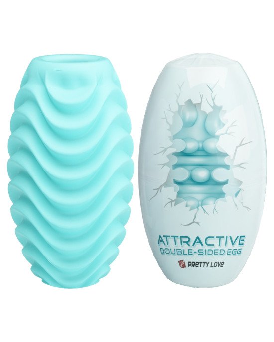 Мастурбатор - Pretty Love Attractive Double-Sided Egg Мастурбатор - Pretty Love Attractive Double-Sided Egg