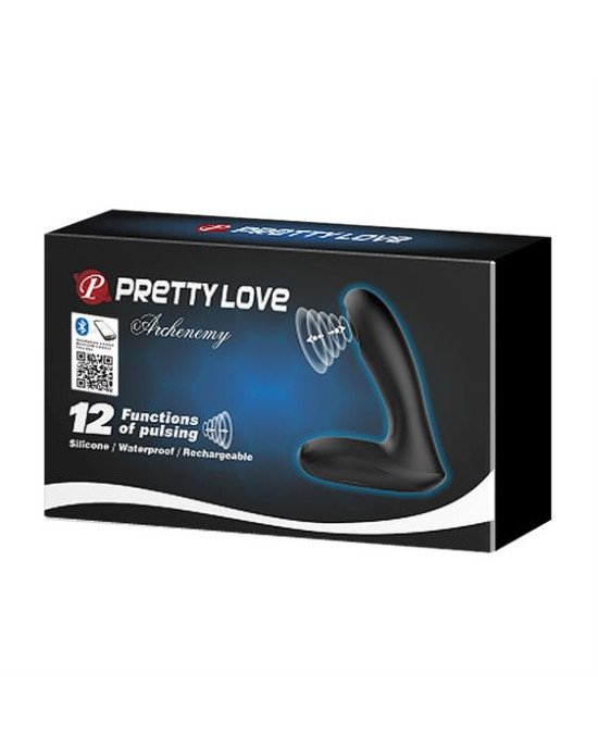 Масажер простати - Pretty Love Archenemy Pulsator Black (App) Масажер простати - Pretty Love Archenemy Pulsator Black (App)