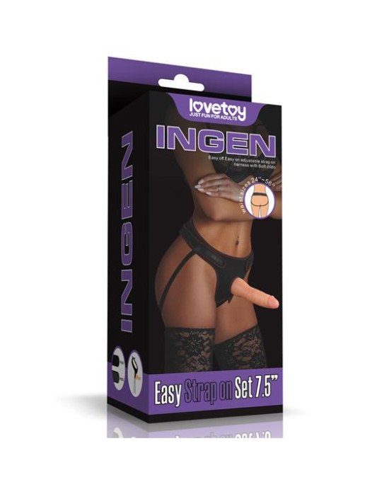 Страпон - Ingen Easy Strap-On Set 7.5 Страпон - Ingen Easy Strap-On Set 7.5