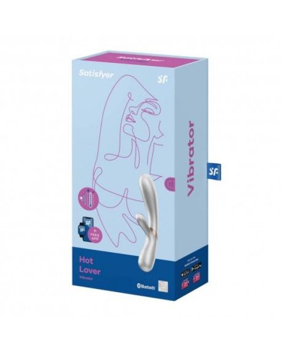 Вібратор - Satisfyer Hot Lover Silver/Champagne (App) Вібратор - Satisfyer Hot Lover Silver/Champagne (App)
