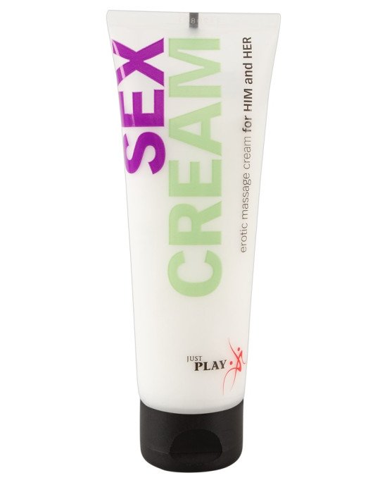 Крем для інтимного масажу - Just Play Sex Cream, 80 мл Крем для інтимного масажу - Just Play Sex Cream, 80 мл
