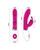 Вібратор - Pretty Love Gene Vibrator Light Pink Вібратор - Pretty Love Gene Vibrator Light Pink