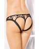 Жіночі стрінги - Thongs 2457, black M/L Жіночі стрінги - Thongs 2457, black M/L