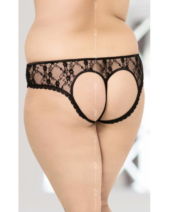 Жіночі стрінги - String 2472, black 2XL Жіночі стрінги - String 2472, black 2XL