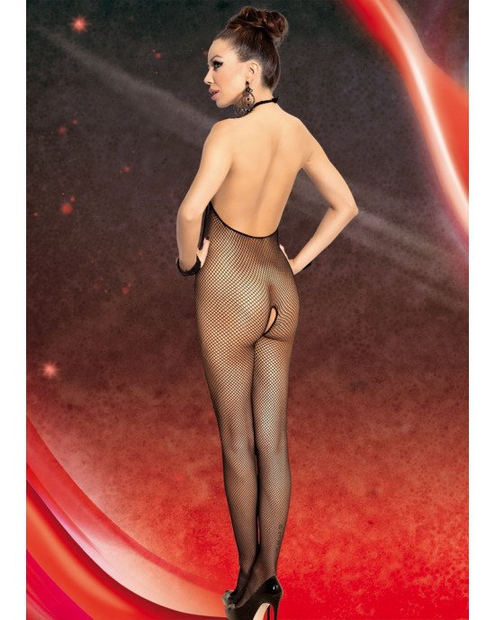 Бодістокінг - 2309010 NO:XQSE Net Catsuit Black Бодістокінг - 2309010 NO:XQSE Net Catsuit Black