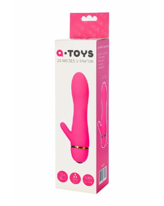 Стимулятор точки G Toyfa A-Toys, силікон, рожевий, 15 см Стимулятор точки G Toyfa A-Toys, силікон, рожевий, 15 см