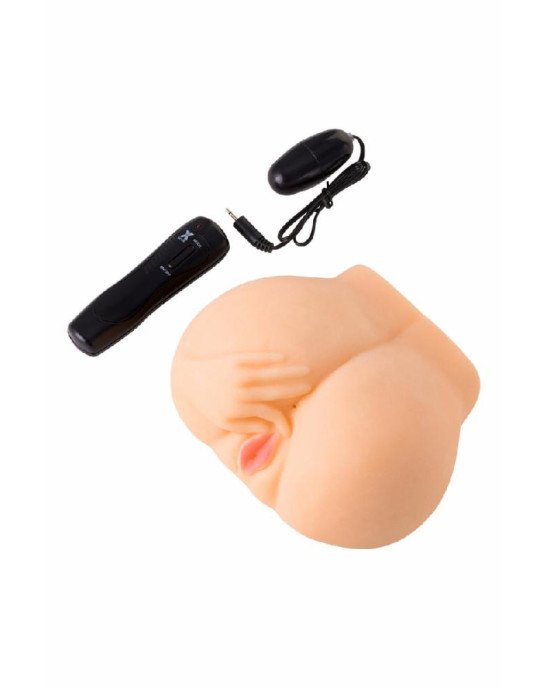 Мастурбатор реалістичний Toyfa Juicy Pussy Chantal з вібрацією, вагіна і анус, TPR, тілесний, 14,5 с Мастурбатор реалістичний Toyfa Juicy Pussy Chantal з вібрацією, вагіна і анус, TPR, тілесний, 14,5 с