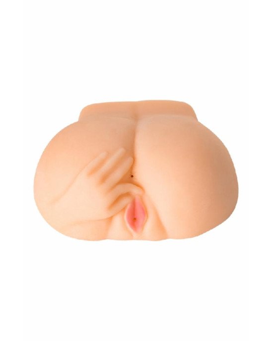 Мастурбатор реалістичний Toyfa Juicy Pussy Chantal з вібрацією, вагіна і анус, TPR, тілесний, 14,5 с Мастурбатор реалістичний Toyfa Juicy Pussy Chantal з вібрацією, вагіна і анус, TPR, тілесний, 14,5 с