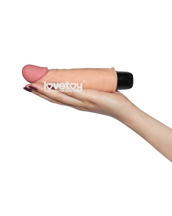 Фалоімітатор - Dual-Layered Silicone Cock 8 Фалоімітатор - Dual-Layered Silicone Cock 8