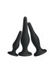 Набір анальних пробок - Pretty Love Begginer's Mini Anal Kit Black Набір анальних пробок - Pretty Love Begginer's Mini Anal Kit Black