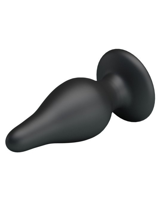 Анальна пробка - Pretty Love Sturdy Silicone Anal Plug Black