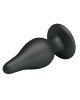 Анальна пробка - Pretty Love Sturdy Silicone Anal Plug Black