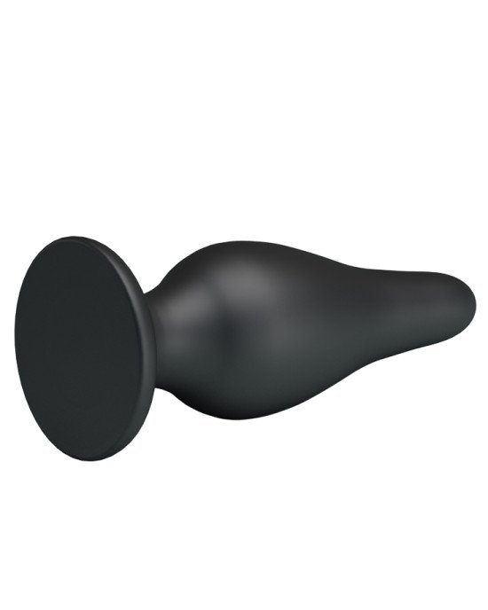 Анальна пробка - Pretty Love Sturdy Silicone Anal Plug Black