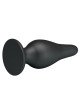 Анальна пробка - Pretty Love Sturdy Silicone Anal Plug Black