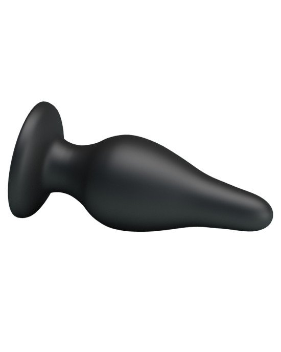 Анальна пробка - Pretty Love Sturdy Silicone Anal Plug Black