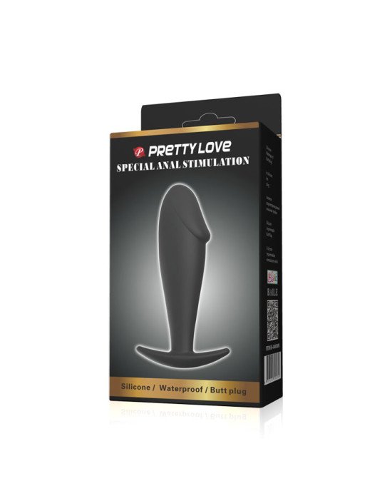 Анальна пробка - Pretty Love Special Anal Stimulation Penis Black Анальна пробка - Pretty Love Special Anal Stimulation Penis Black