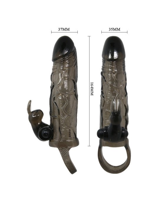 Насадка на член - Brave Man Vibrating Penis Sleeve 5,91 Насадка на член - Brave Man Vibrating Penis Sleeve 5,91