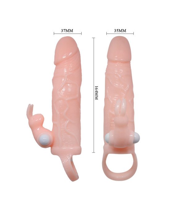 Насадка на член - Brave Man Vibrating Penis Sleeve 5,91 Насадка на член - Brave Man Vibrating Penis Sleeve 5,91