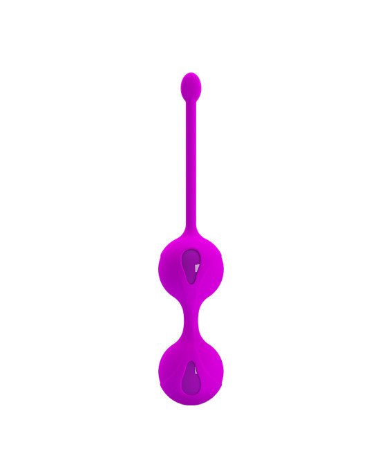 Вагінальні кульки - Pretty Love Kegel Tighten Up II Purple Вагінальні кульки - Pretty Love Kegel Tighten Up II Purple