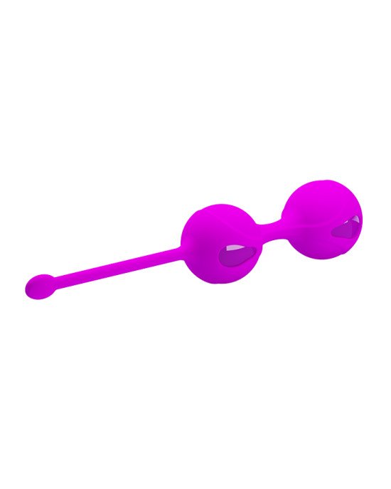 Вагінальні кульки - Pretty Love Kegel Tighten Up II Purple Вагінальні кульки - Pretty Love Kegel Tighten Up II Purple