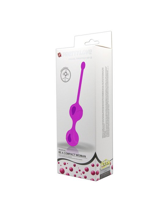 Вагінальні кульки - Pretty Love Kegel Tighten Up II Purple Вагінальні кульки - Pretty Love Kegel Tighten Up II Purple
