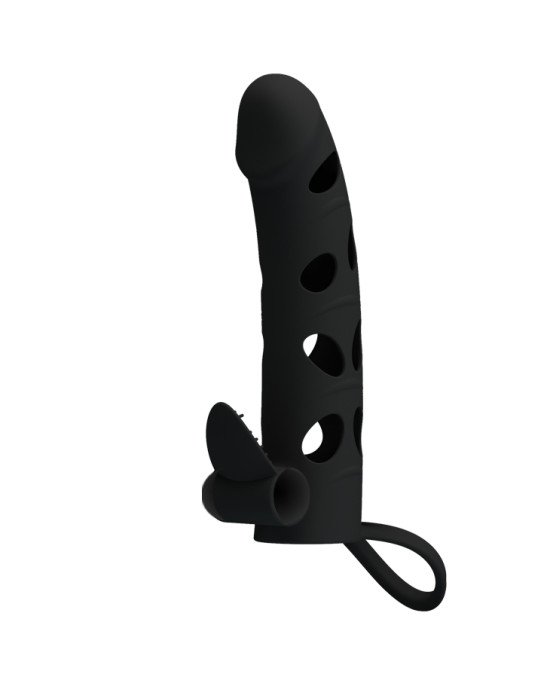 Насадка на член - Pretty Love Penis Sleeve With Ball Strap 5.98 Насадка на член - Pretty Love Penis Sleeve With Ball Strap 5.98