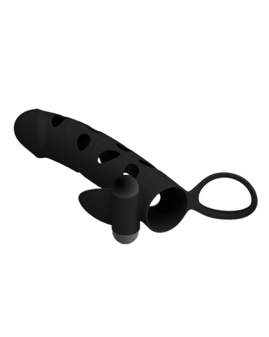 Насадка на член - Pretty Love Penis Sleeve With Ball Strap 5.98 Насадка на член - Pretty Love Penis Sleeve With Ball Strap 5.98