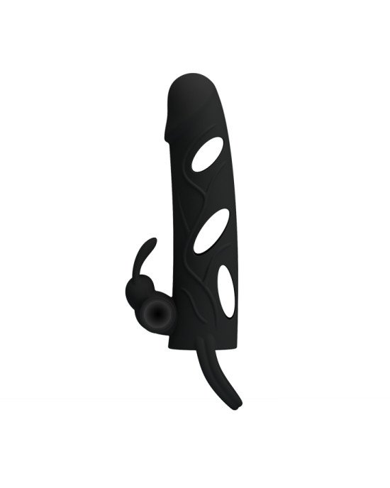Насадка на член - Pretty Love Penis Sleeve With Ball Strap 5.5 Насадка на член - Pretty Love Penis Sleeve With Ball Strap 5.5